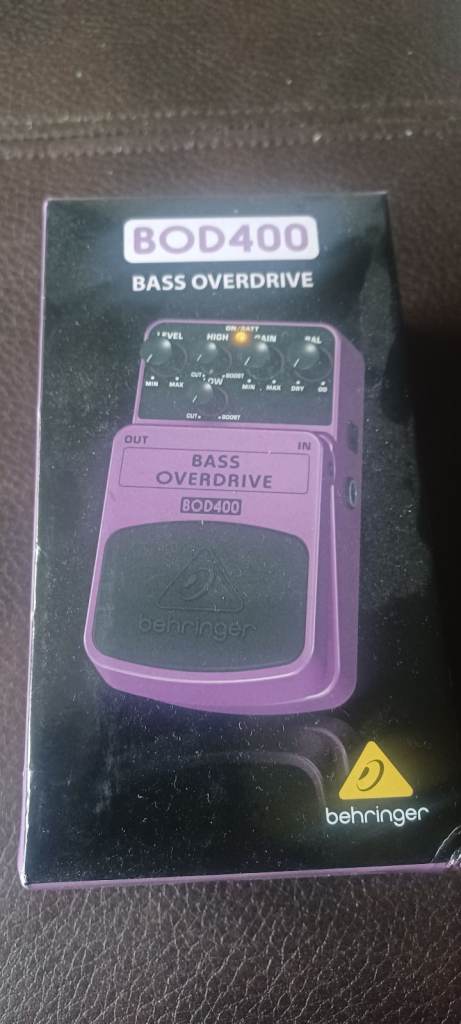 Behringer BOD400 Bass Guitar Overdrive Pedal