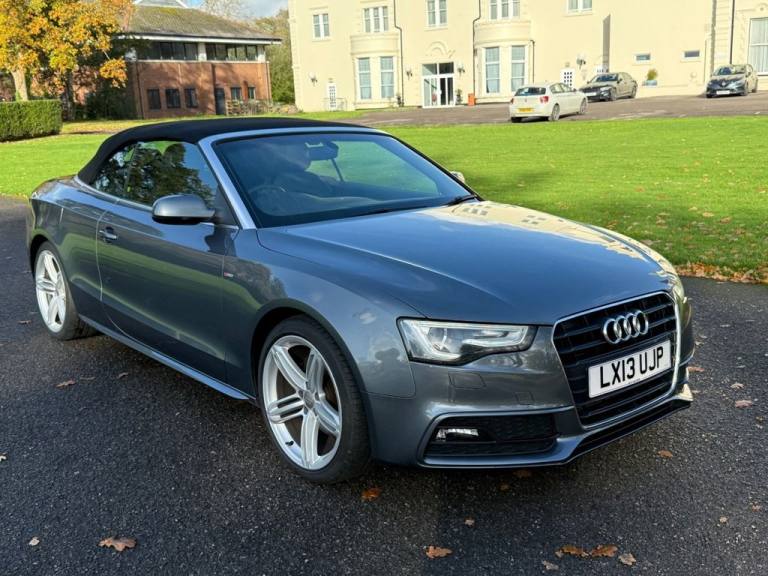 2013 Audi A5 2.0 TDI 177 S Line 2dr Multitronic CONVERTIBLE DIESEL Automatic