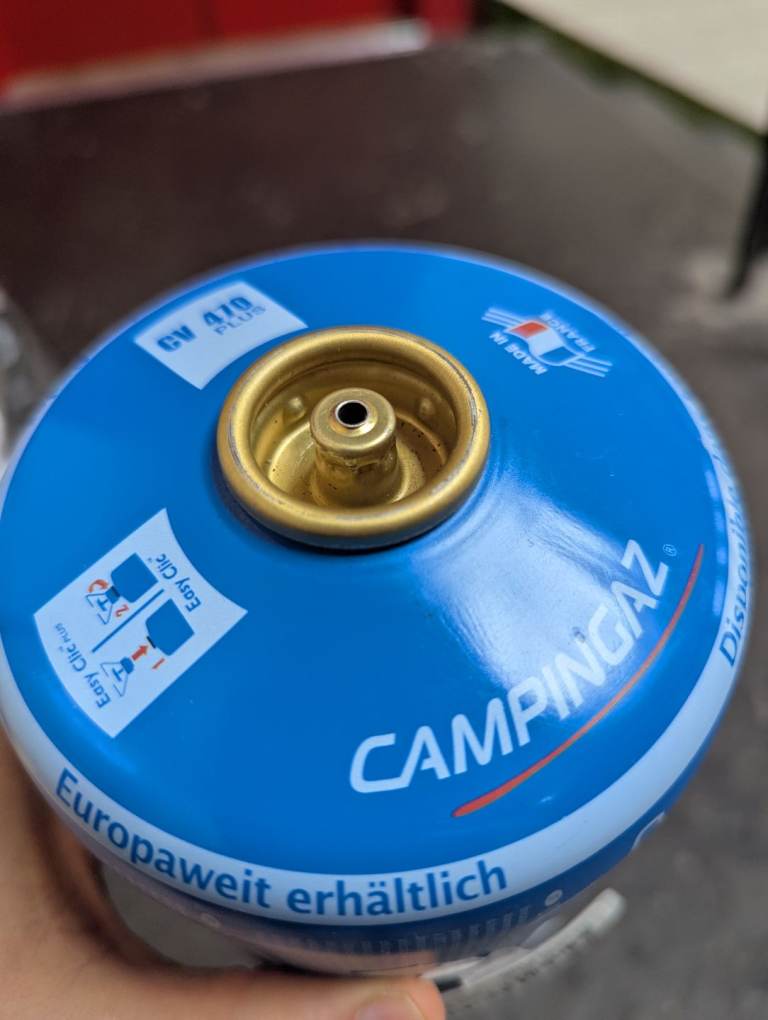 Click fit Camping gas