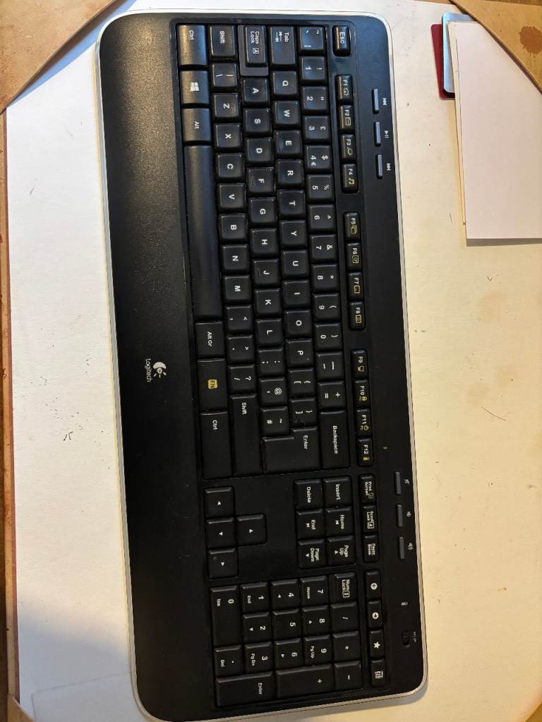 image for Logitech keyboard