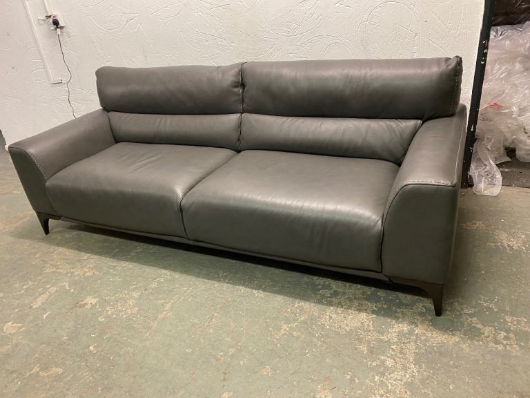 NEW EX DISPLAY BARKER STONEHOUSE MENDER GREY 4 SEATER SOFA UPTO 65% OFF RRP
