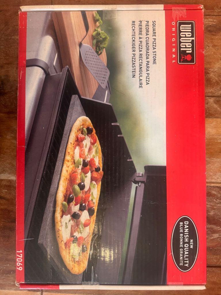 New Weber Square Pizza Stone – Blue Rinne Granite