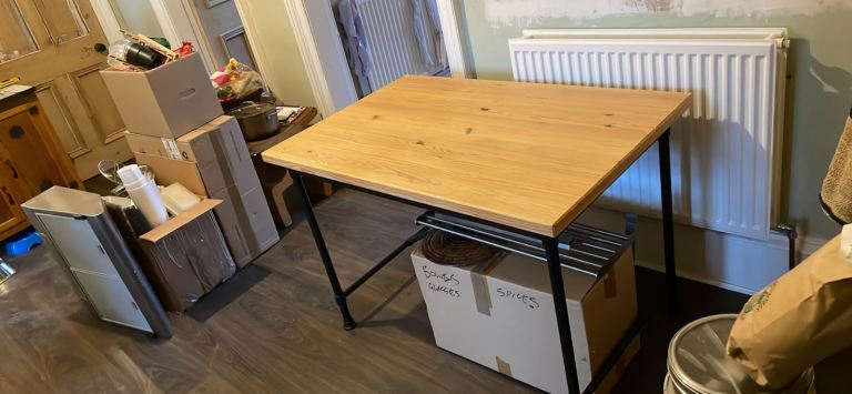 Ikea pine dining table or desk