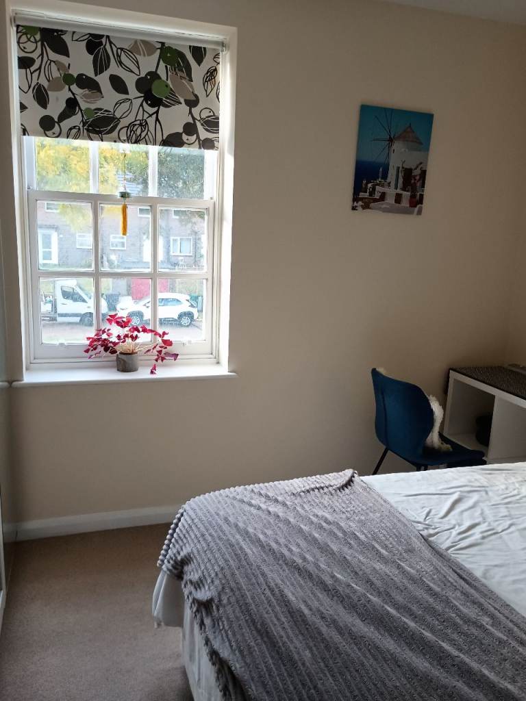 Light double room to let