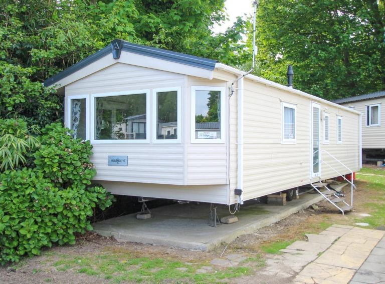 Delta Wadhurst 2022 static caravan sited at Coghurst Hall, Hastings, East Sussex