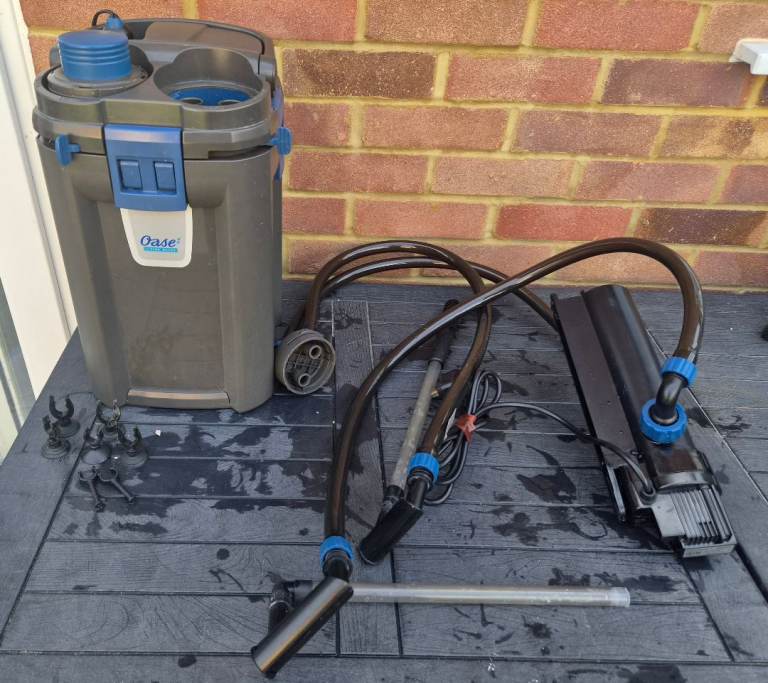 Oase biomaster thermo 350 external filter & cleartronic 7 ultra violet 