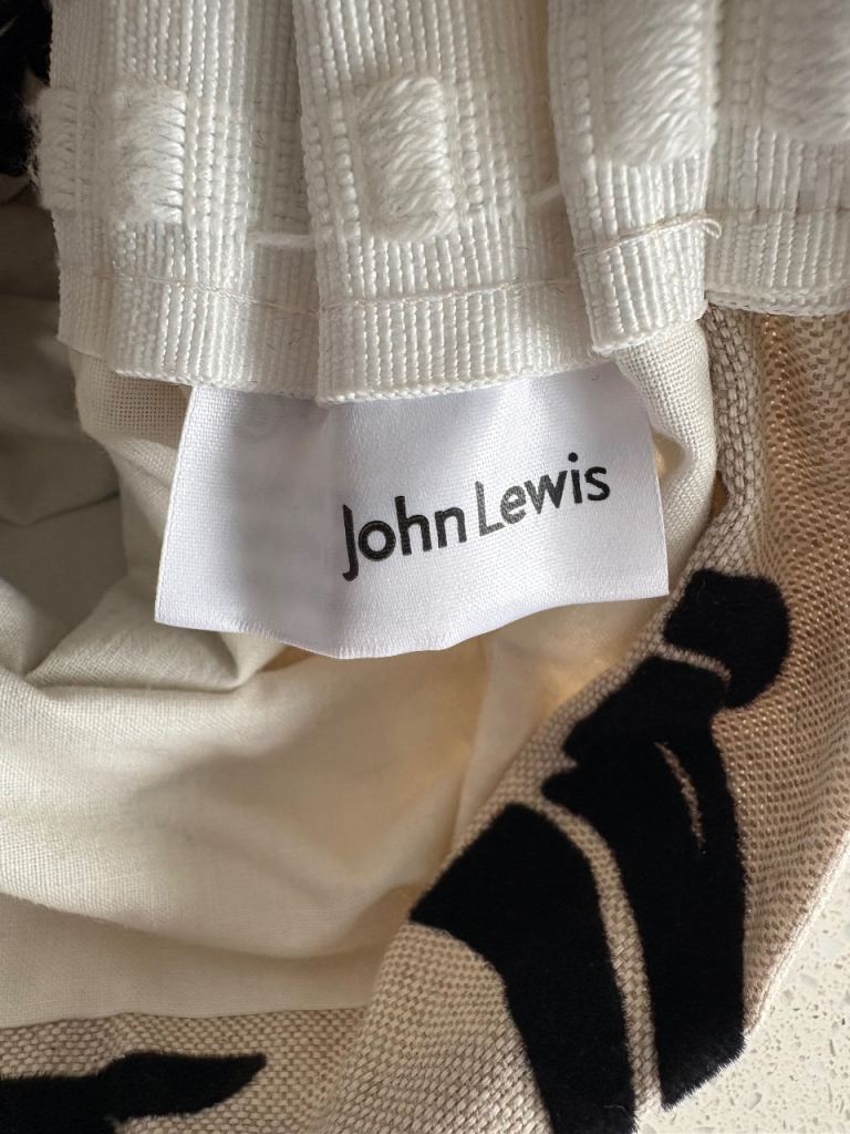 John Lewis pleated curtains