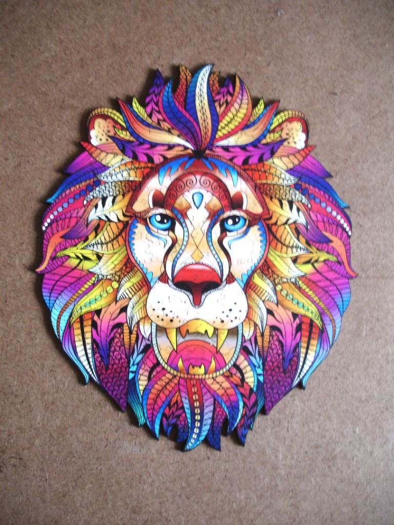 Intricate wooden puzzle