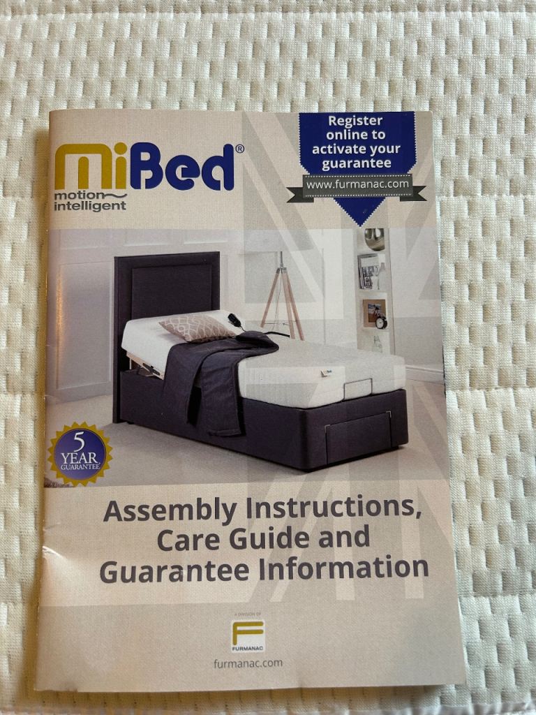 Mibed adjustable electric single bed