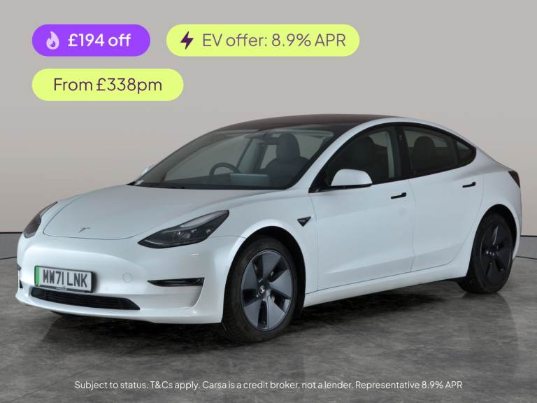 2021 Tesla Model 3 Long Range AWD 4dr Auto SALOON ELECTRIC Automatic