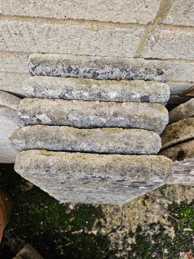 6 x Rectangular Concrete Paving Block / Garden Edging Stone – Heavy-Duty