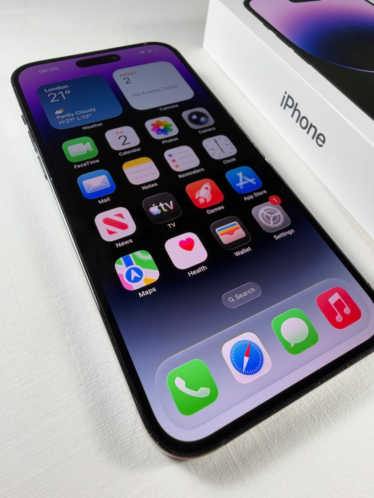 iPhone 14 Pro Max 256GB – Deep Purple – Excellent Condition