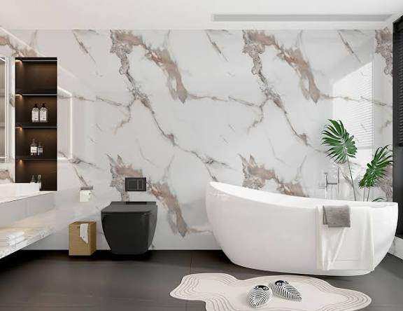 £49 Warm Copper Marble SALE wetwall panel bathroom kitchen hall mediawalls salons hairdresser barber