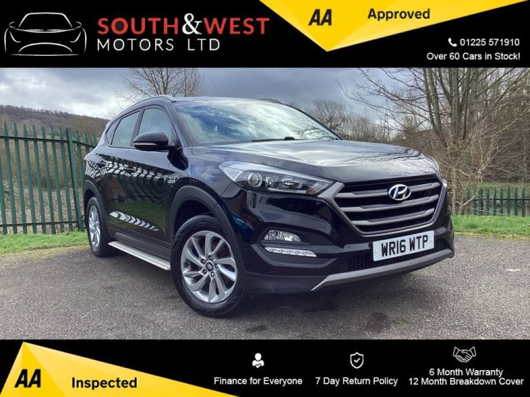 2016 Hyundai TUCSON 1.6 GDi Blue Drive SE Nav SUV 5dr Petrol Manual Euro 6 (s/s) (132 ps) ESTATE ...