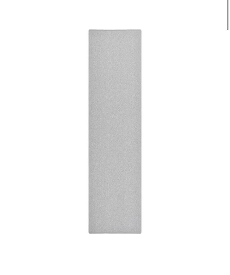 Carpet Runner Light Grey 80x300 cm