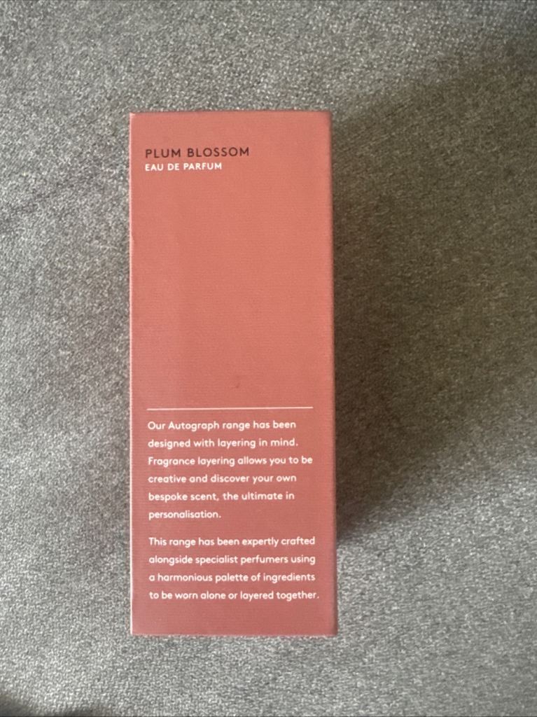 Autograph Plum Blossom Eau De Parfum 100ml – NEW