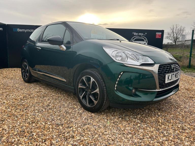 2017 DS Automobiles DS 3 1.2 PureTech Elegance Euro 6 3dr HATCHBACK Petrol Manual