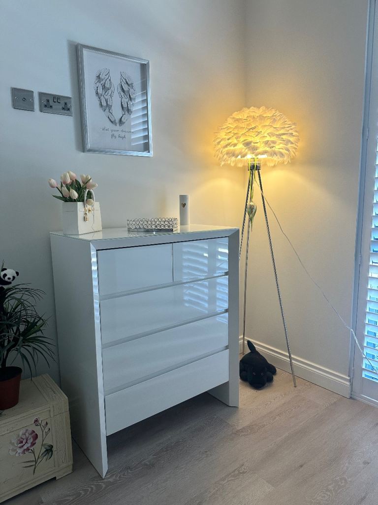 Elite Dressing Table and Chest of Drawers - Purchased from The Designer Room. 