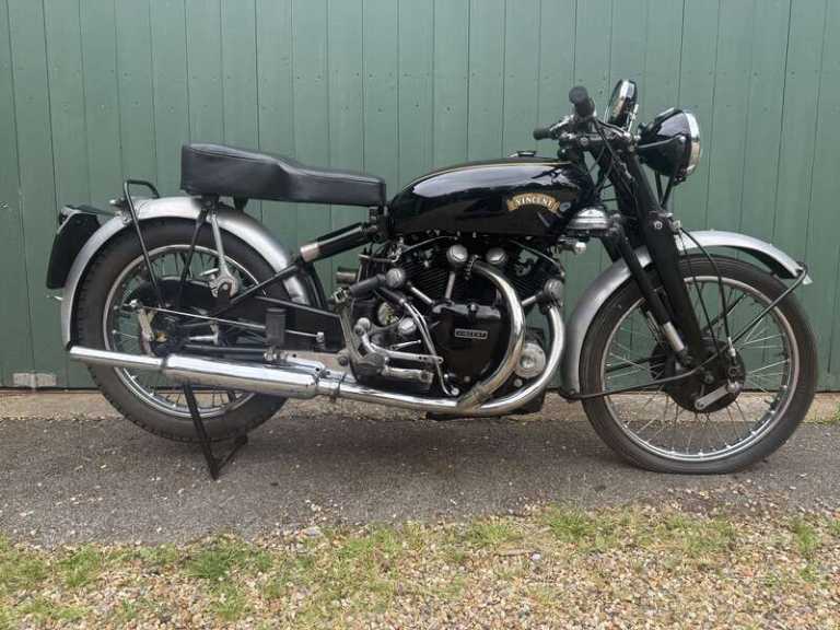 1951 VINCENT SERIES C BLACK SHADOW PETROL Manual