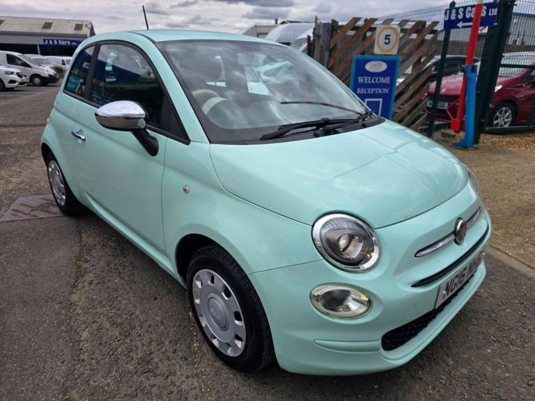 2016 Fiat 500 1.2 Pop Euro 6 (s/s) 3dr HATCHBACK Petrol Manual