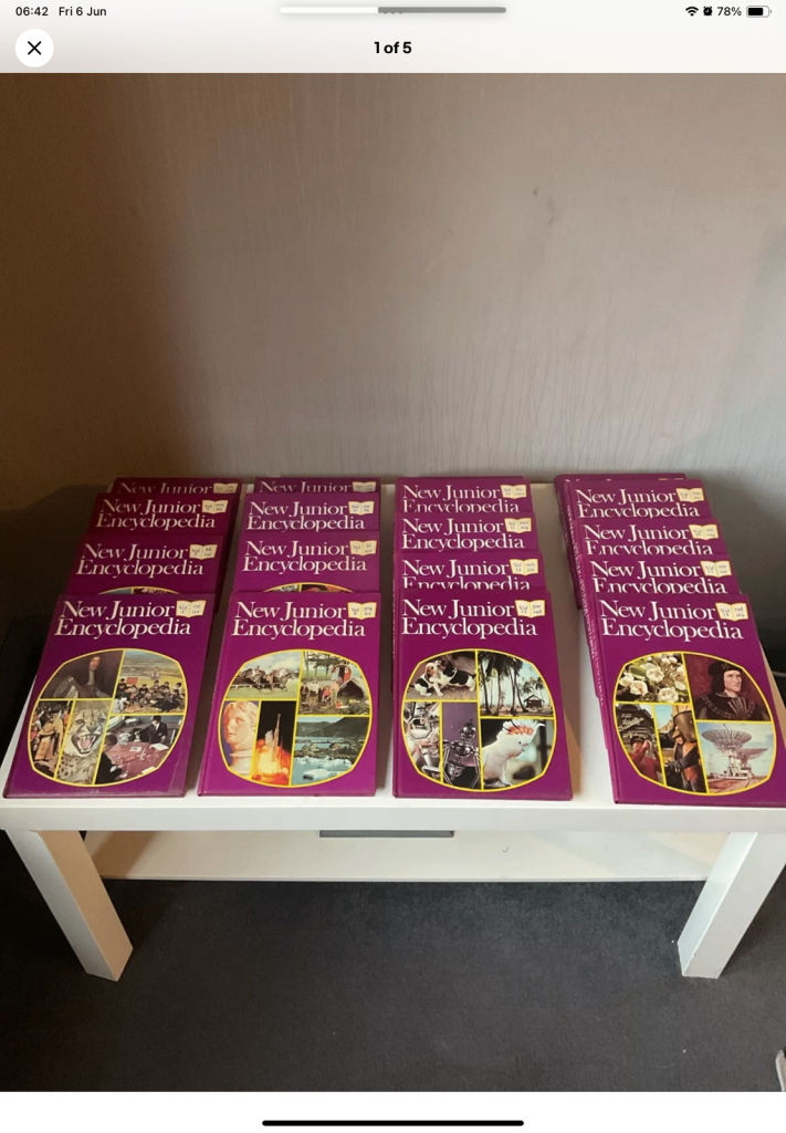 Complete Collection 1973, Vol 1-18, New Junior Encyclopaedia