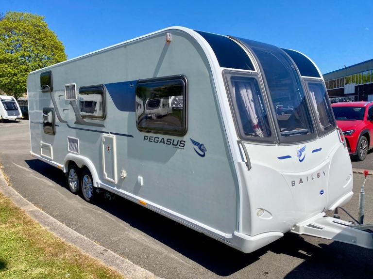 2017 Bailey Pegasus IV Palermo. 5 berth. Twin axle. Pre owned touring caravan