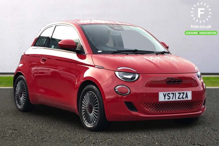 2022 Fiat 500 87kW Red 42kWh 3dr Auto Hatchback ELECTRIC Automatic