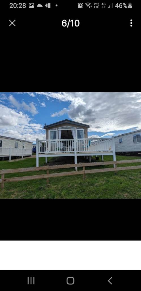  Sea view caravan 3 bedrooms to hire