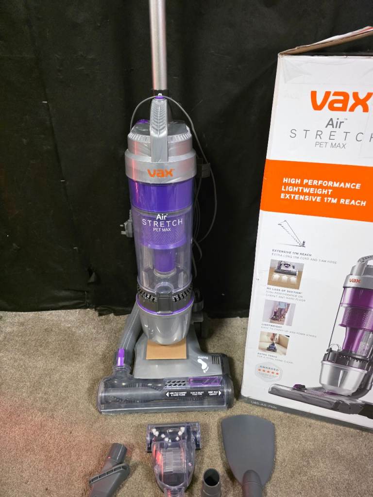Vax air stretch pet max bagless powerful vacuum cleaner 