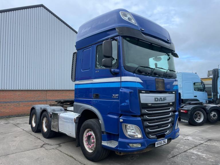 DAF XF 510 *EURO 6* 150 TONNE SPECIAL TYPES 6X4 TRACTOR UNIT - 2016 - NV66 ZNL