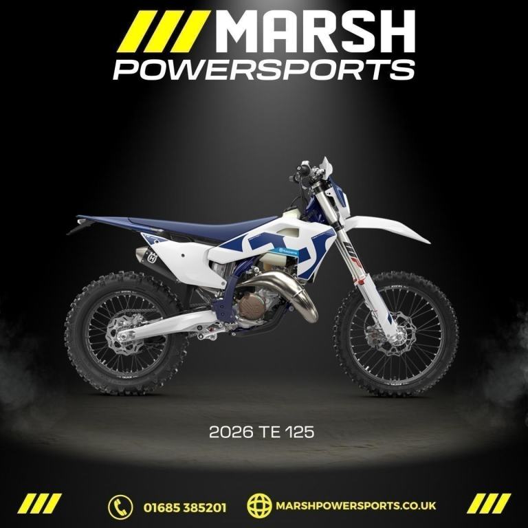 Husqvarna TE 125 2026 Model - Husqvarna Main Dealer - 0% FINANCE AVAILABLE