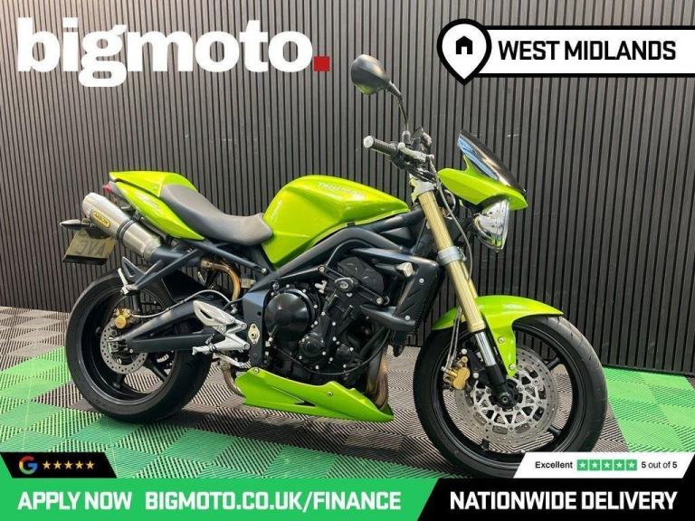 2009 09 TRIUMPH STREET TRIPLE 675 FINANCE SPECIALISTS APPLY NOW