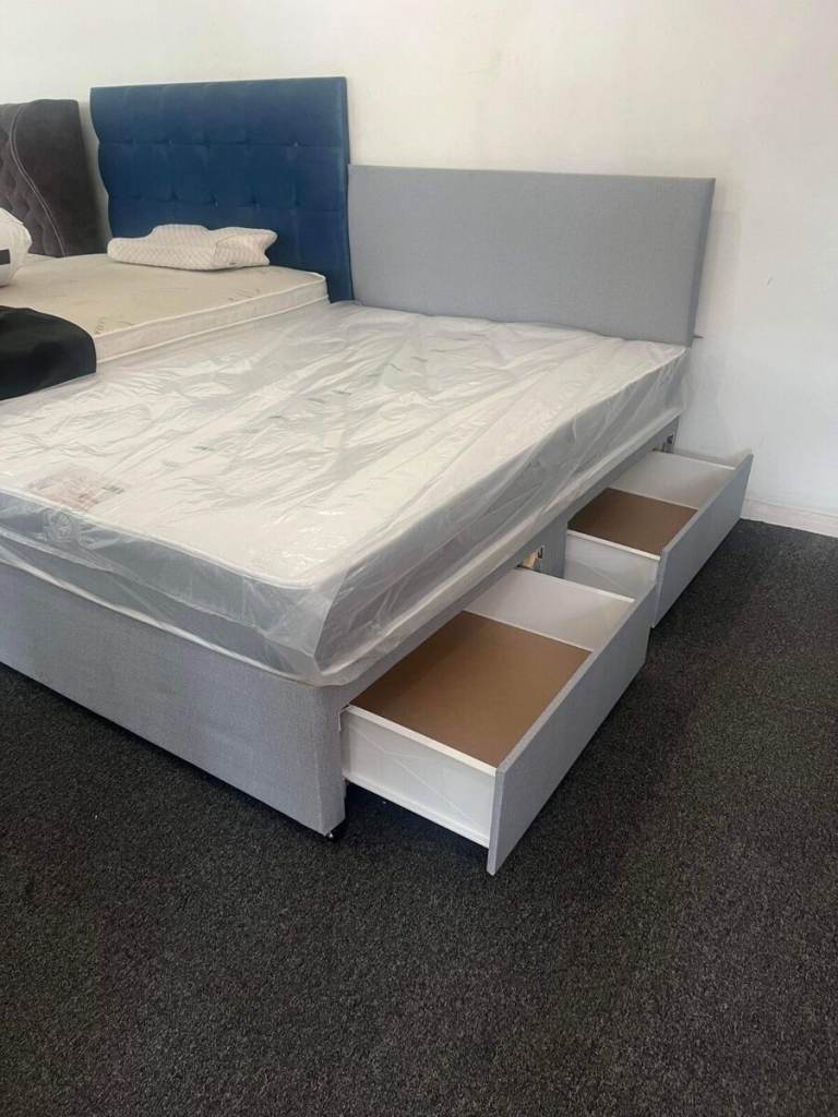 🎅 Best Divan Bed Offer – 3ft Single, 4ft6 Double, 5ft King Size – Xmas Sale