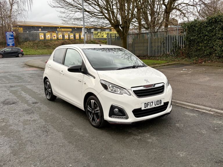 2017 PEUGEOT 108 GT LINE PETROL MANUAL LOW MILES TOP SPEC DAMAGED REPAIRED AYGO C1