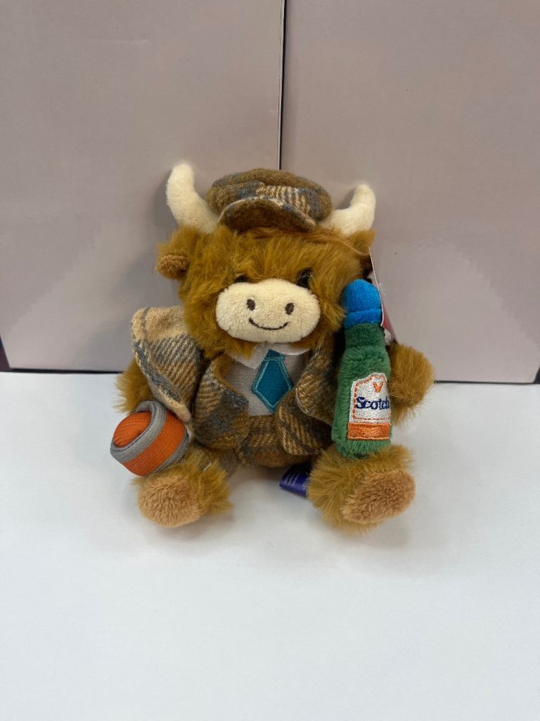 Cute Highland Cow Plush Toy – As Good As New