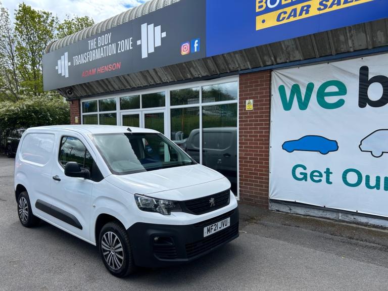 2021 Peugeot Partner 1000 1.5 BlueHDi 100 Professional Van PANEL VAN Diesel Manual