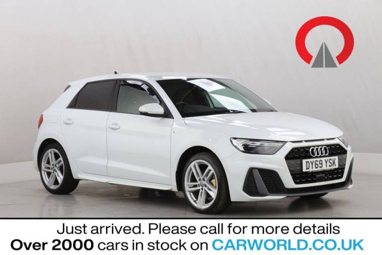 2019 Audi A1 1.0 TFSI 30 S line Sportback 5dr Petrol Manual Euro 6 (s/s) (116 ps) Hatchback Petro...