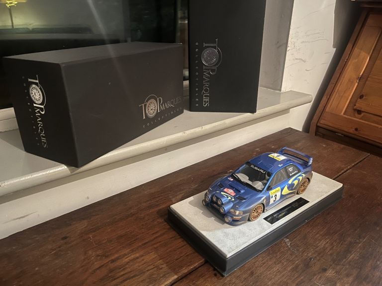 1/18 top marques Subaru Impreza s4 wrc