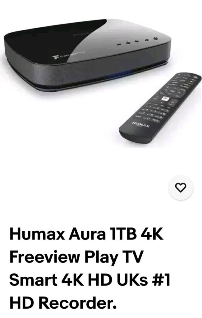 HUMAX AURA 1 TB TV BOX