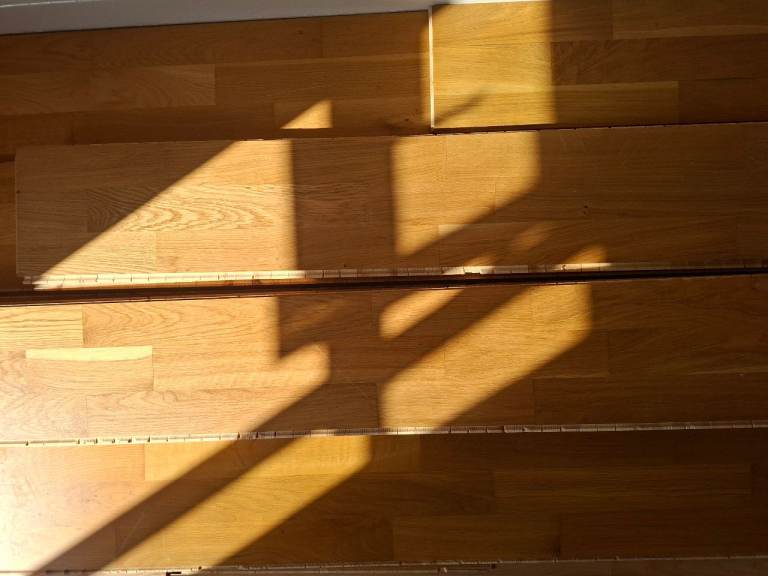 Engineered Parquet wooden floor 15m2