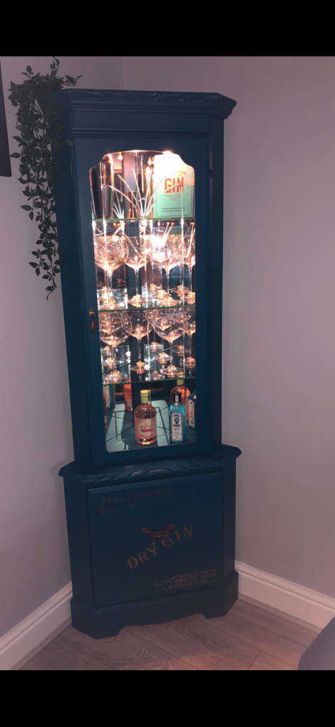 image for Peaky Blinder Gin Corner display cabinet 