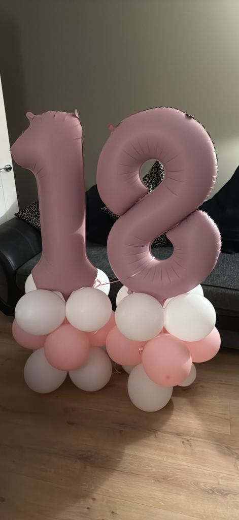 18th birthday balloons 