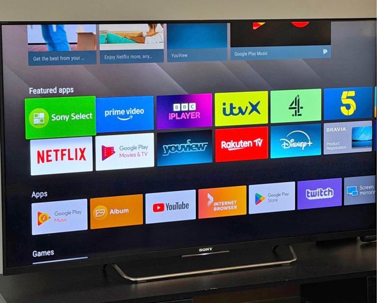 Sony smart tv 43” 4K
