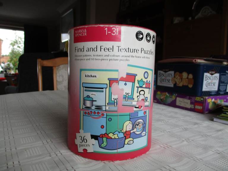image for M&S Find And Feel Texture Puzzles (36 pieces) Age 1-3 years