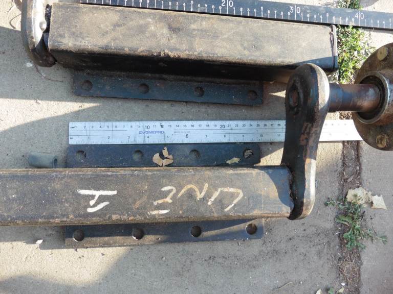Pair Independent Trailer Suspension Unit with Extended Stub Axle new/never fitted 500kg 
