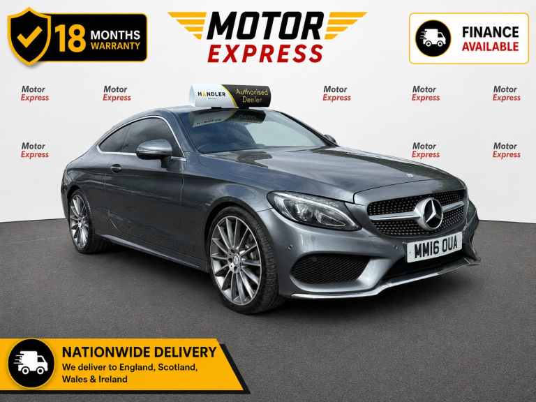 2016 Mercedes-Benz C Class C300 AMG Line 2dr Auto COUPE Petrol Automatic