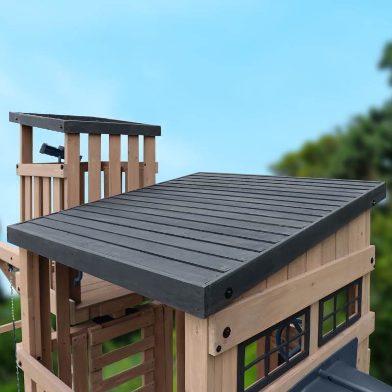 The Skyline Lookout Wooden Climbing Frame