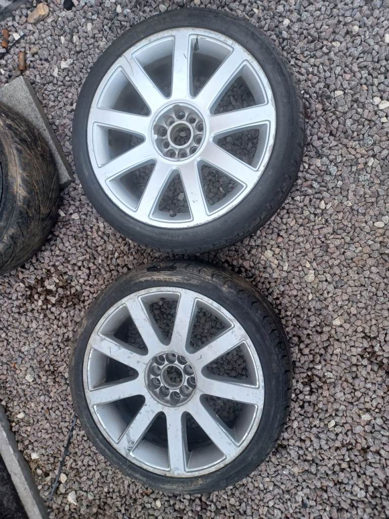 2x 18" Audi style alloys 5x112