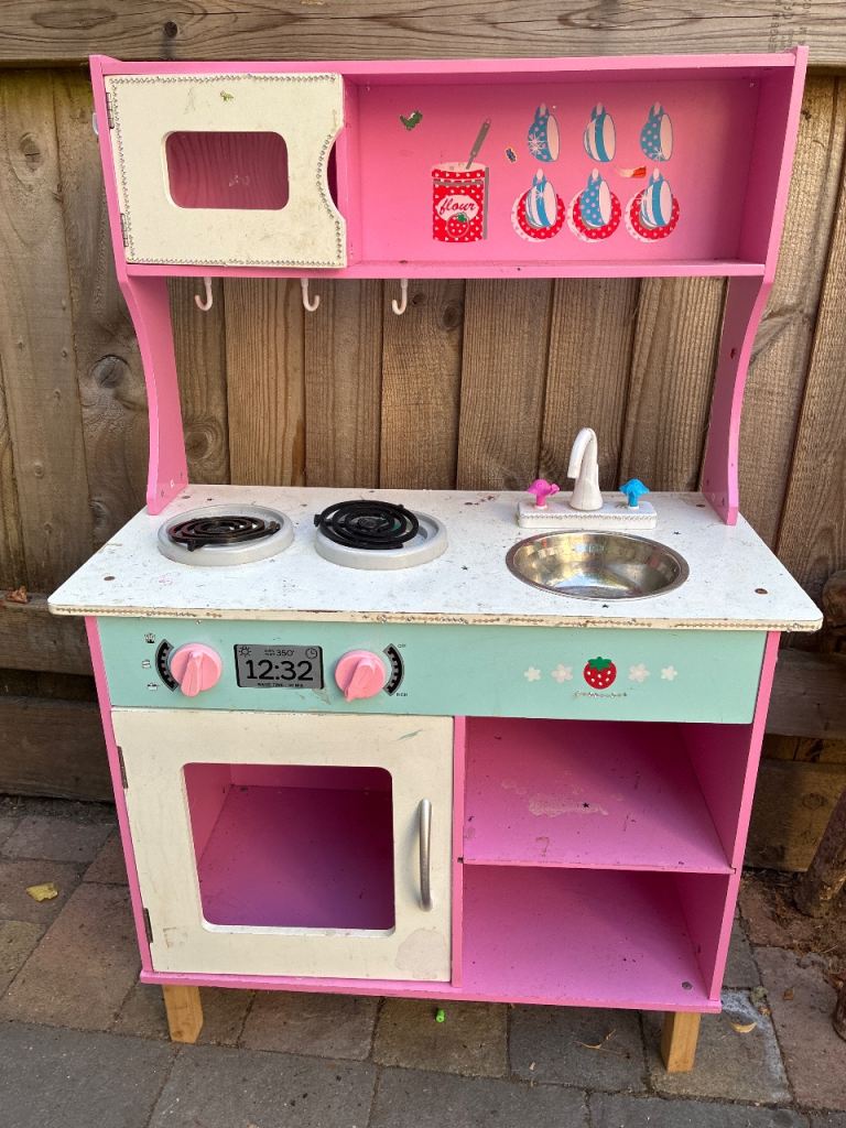 Wooden Play Kitchen 