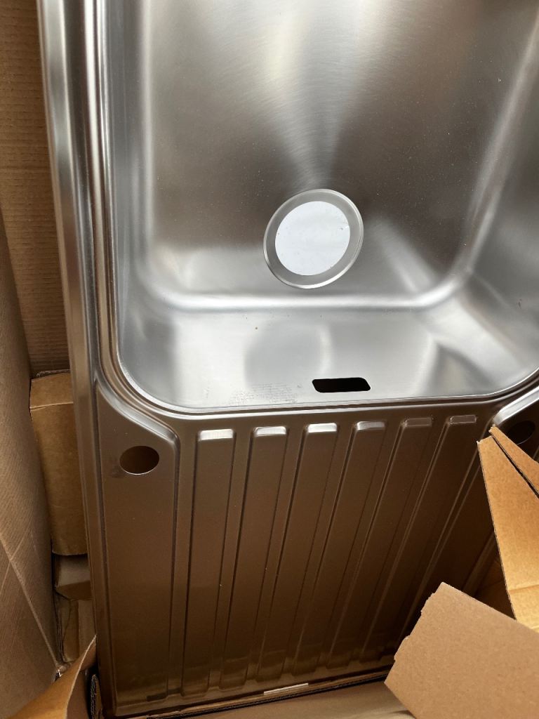 Brand new single bowl sink